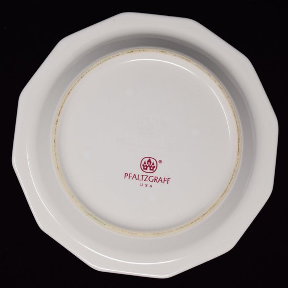 Pfaltzgraff USA Taste of Solvang Souvenir Plate Tasting Dish Vintage 90s Travel - Picture 12 of 13